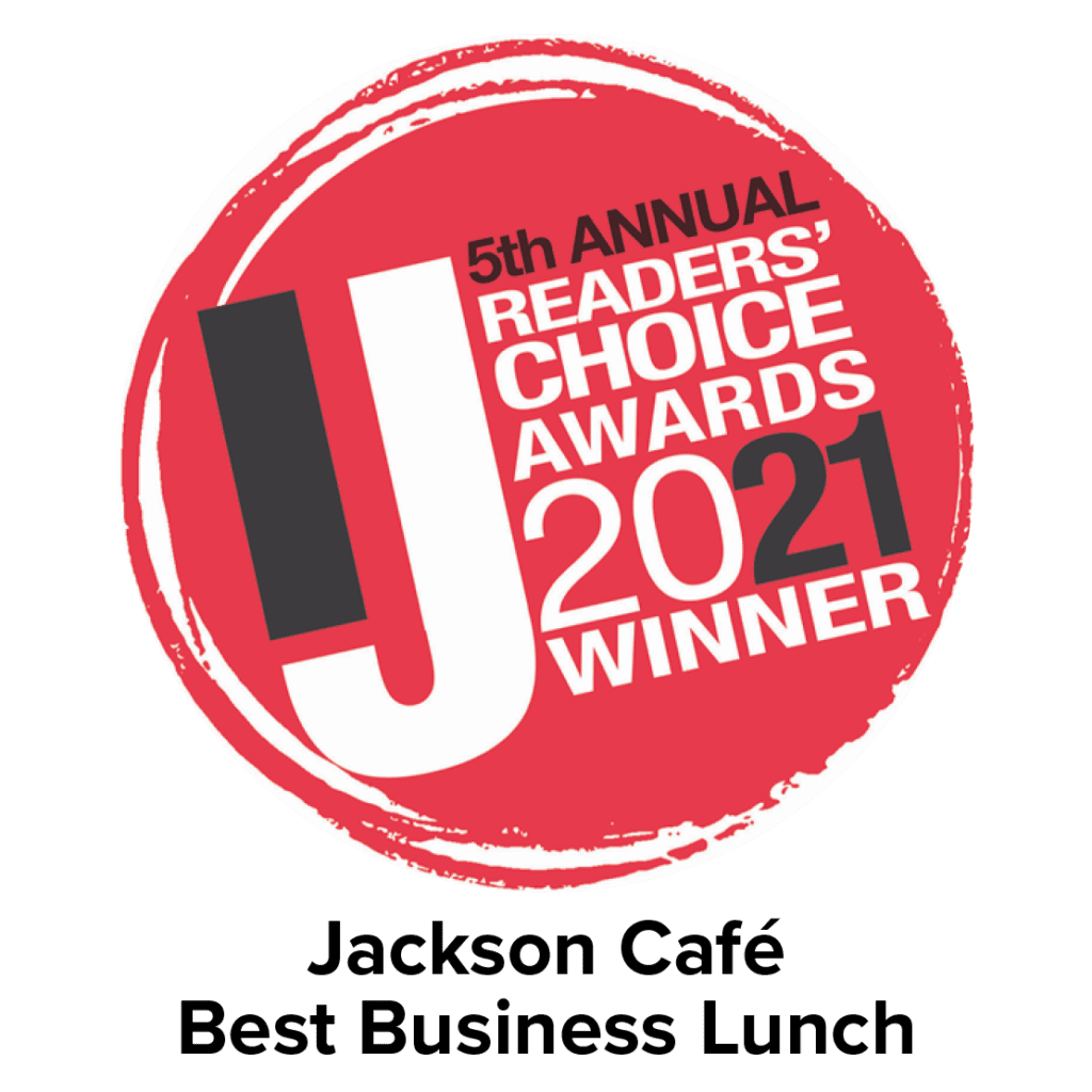 award badge for Marin IJ Readers Choice Award for Best Business Lunch 2021