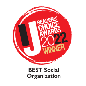 IJ Readers Choice Best Social Org Award Badge