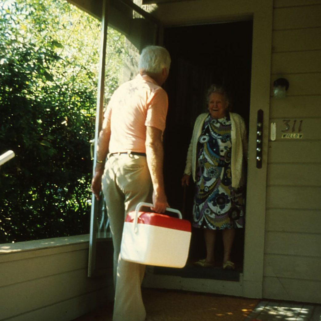 HIstoric Image Meal Delivery 1984