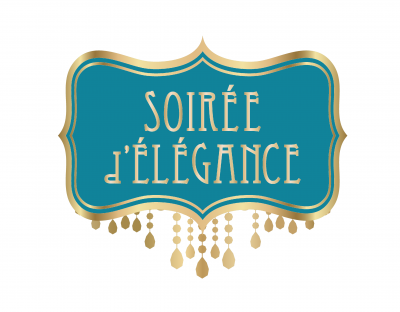 Soiree Logo Gold and Teal